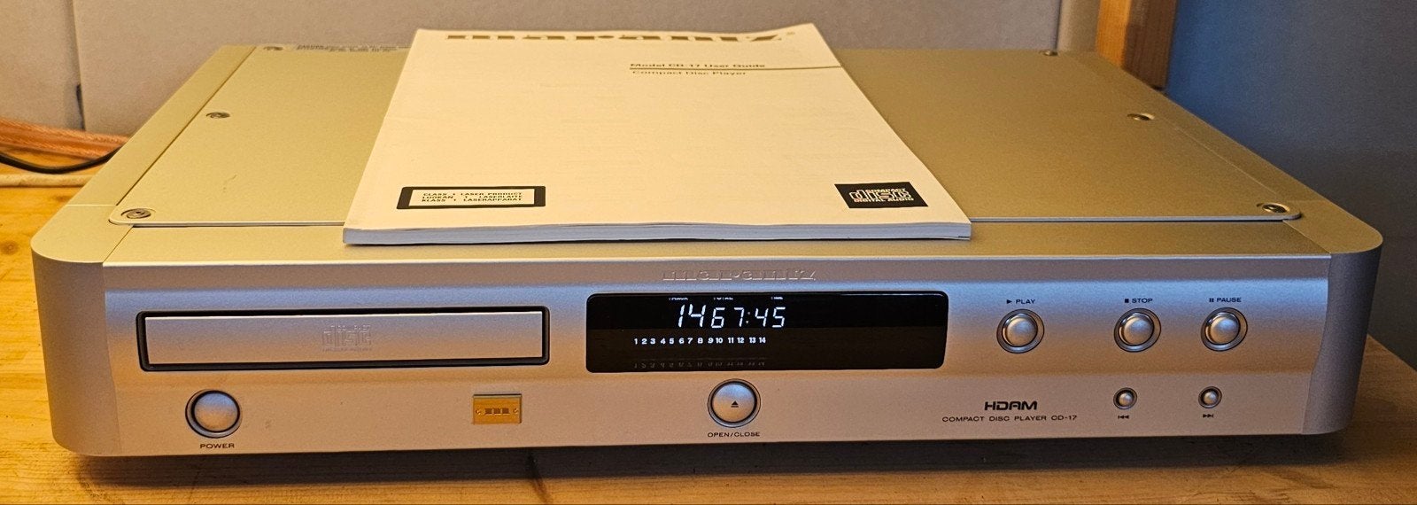 Marantz CD17 DAC7 & HDAM,Instap high end,geserviced,garantie, Marantz, Marantz, Refurbished, Ophalen of Verzenden