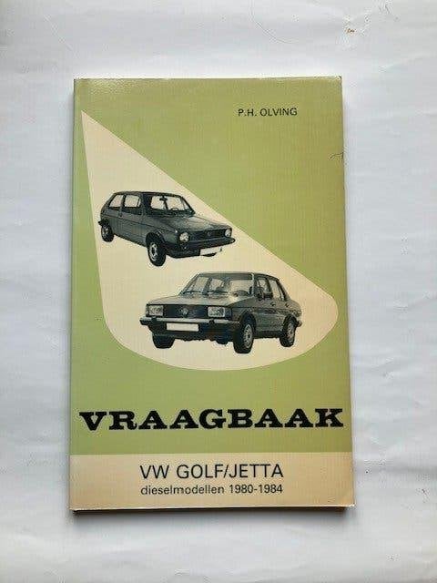Vraagbaak Volkswagen  Golf - Jetta   diesel    1980  -  1984, Ophalen of Verzenden