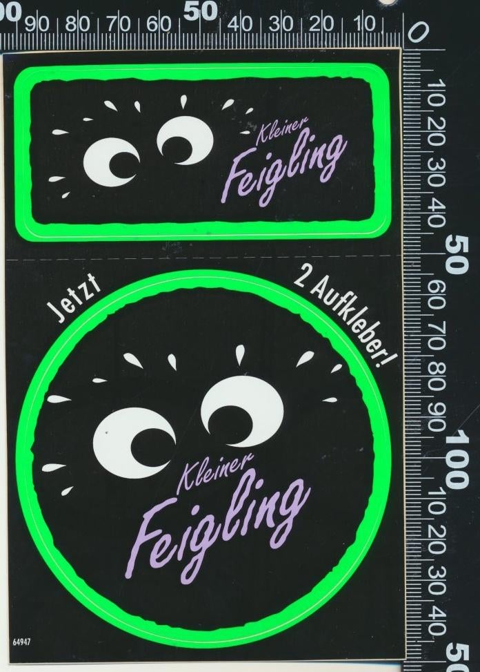 Sticker: Kleiner Feigling (3), Verzamelen, Ophalen of Verzenden, Zo goed als nieuw, Bedrijf of Vereniging