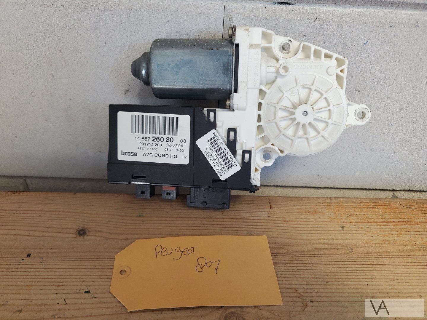 Peugeot 807 Citroen C8 Phedra Ulysse raammotor links voor, Gebruikt, -, -, Ophalen of Verzenden