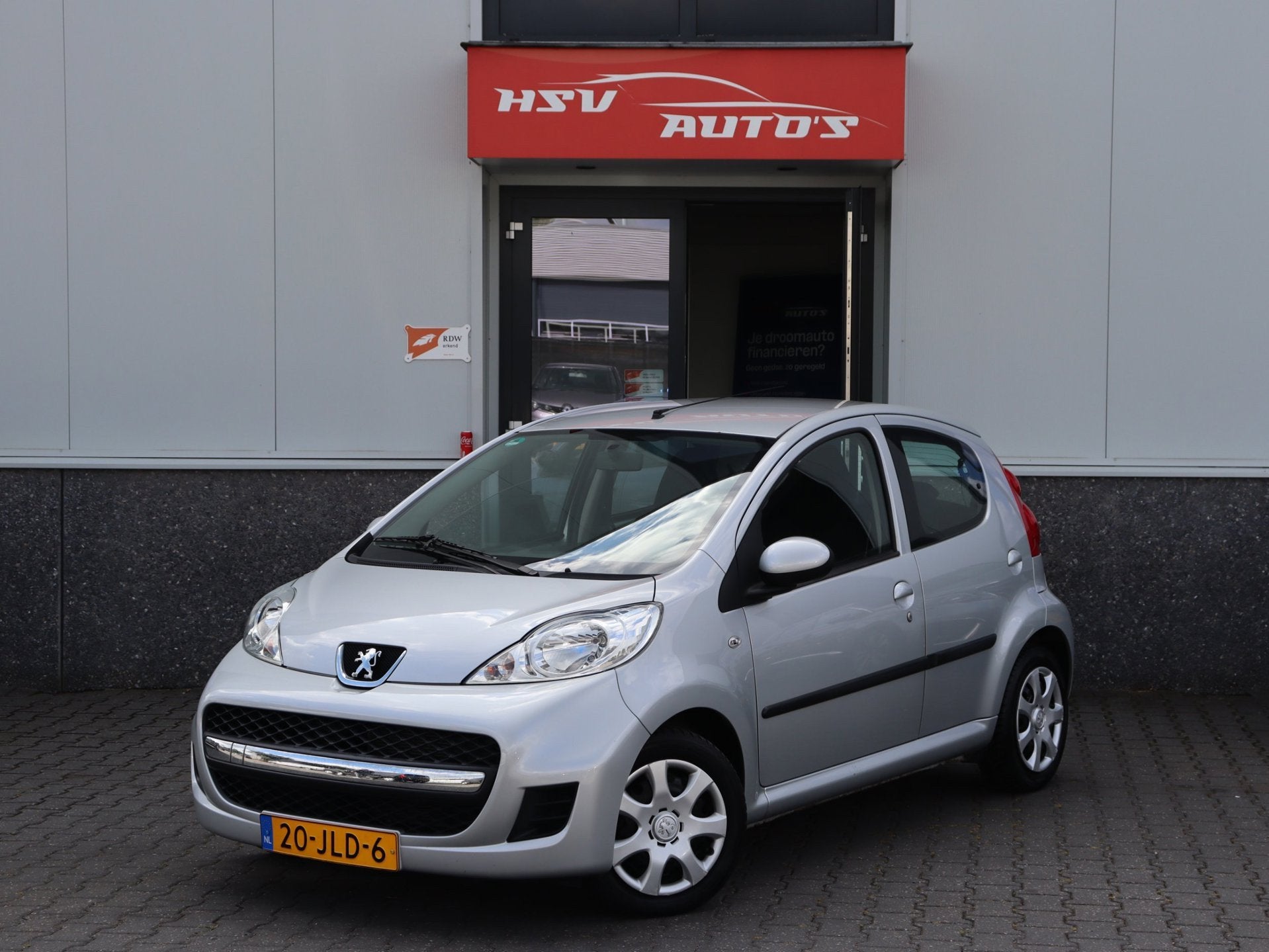Peugeot 107 1.0-12V XS airco automaat org NL, Auto's, Peugeot, Gebruikt, 4 stoelen, 68 pk, Origineel Nederlands
