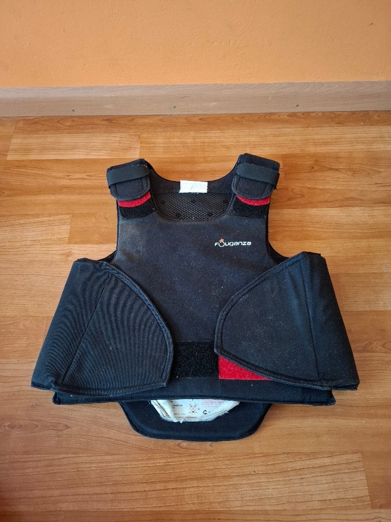 Fouganza Bodyprotector maat 12/14, Dieren en Toebehoren, Ophalen, Gebruikt