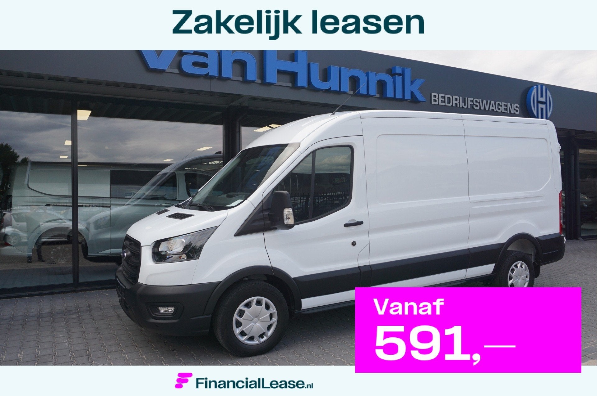 Ford Transit 350L 130PK L3H2 Trend BPM VRIJ! 12" Sync Navi,, Voorwielaandrijving, Euro 6, 4 cilinders, 2800 kg