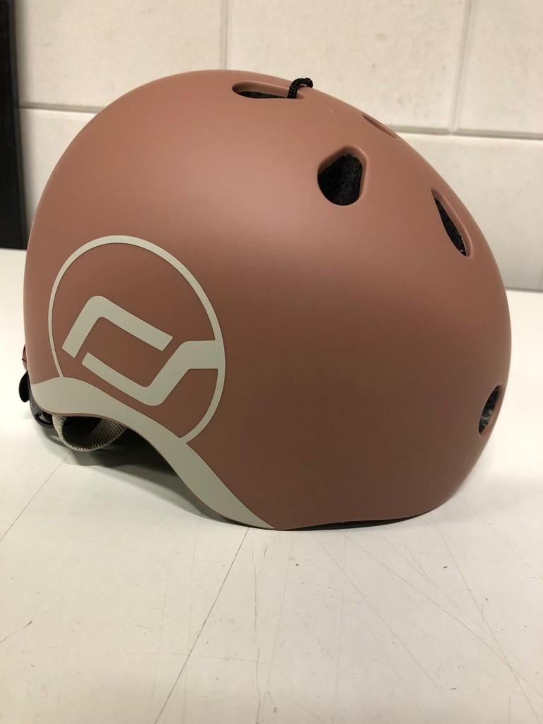 Scoot and Ride kinderhelm XXS-S Mocha, Kinderen en Baby's, Speelgoed | Buiten | Voertuigen en Loopfietsen, Ophalen of Verzenden