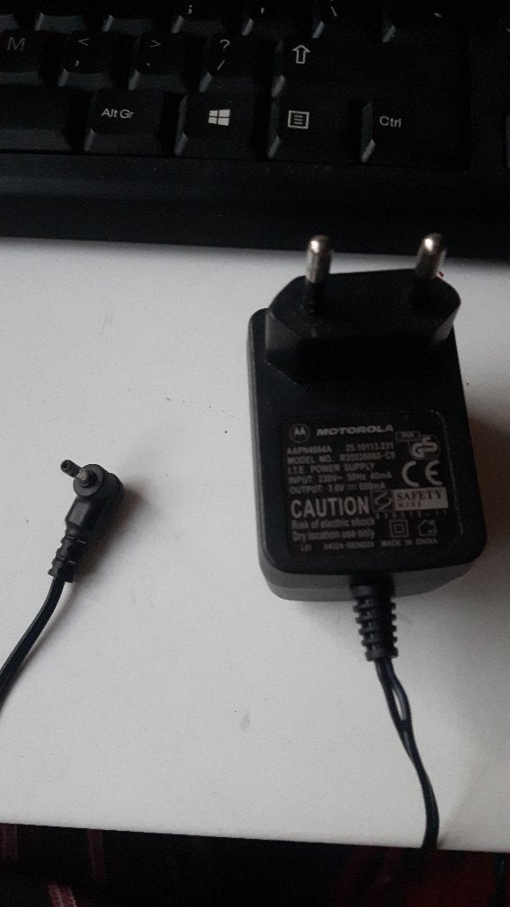 Adapter Motorola 3,6V/600mA (Z141-5), Ophalen of Verzenden