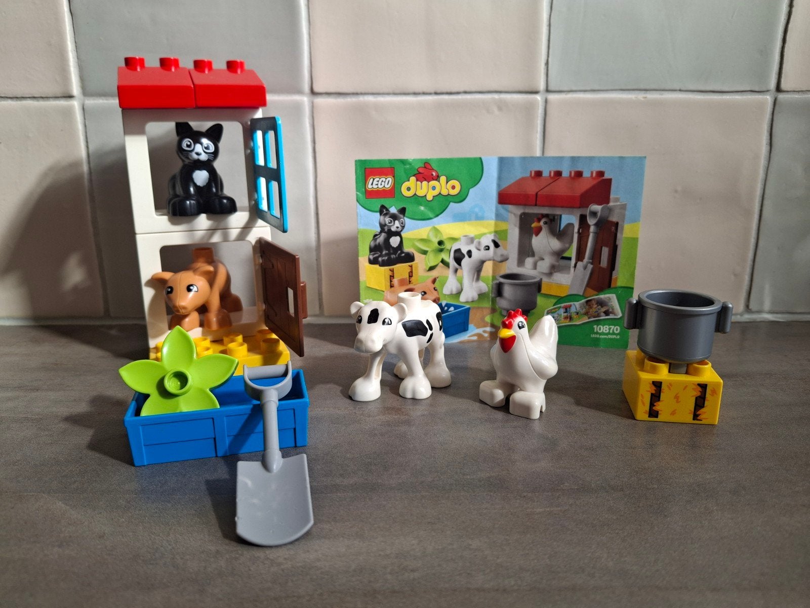 LEGO Duplo Boerderijdieren Set 10870, Kinderen en Baby's, Inclusief instructies, Gebruikt, Overige thema's, Ophalen of Verzenden