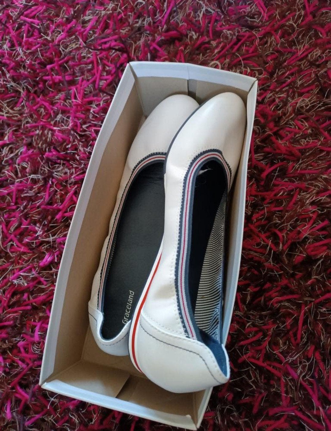 Nieuwe Graceland ballerina's maat 44, Wit, Nieuw, Graceland, Ballerina's