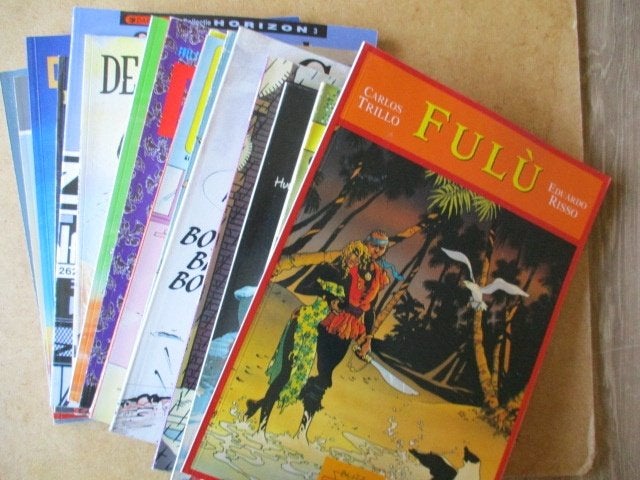adv7897 stripboeken 2 strips, Boeken, Stripboeken, Eén stripboek, Ophalen, Gelezen