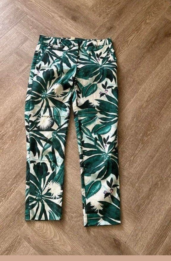 Mooie zomerbroek katoen mt 40 h&m in nieuwstaat, Verzenden, Zo goed als nieuw, Maat 38/40 (M), Lang