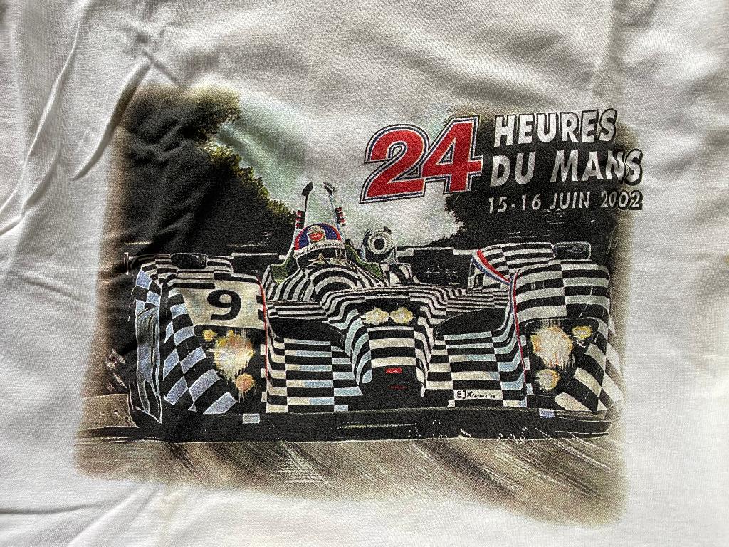 T-Shirt 24H Le Mans Jan Lammers Racing For Holland, Wit, Maat 56/58 (XL), Ophalen of Verzenden, Zo goed als nieuw