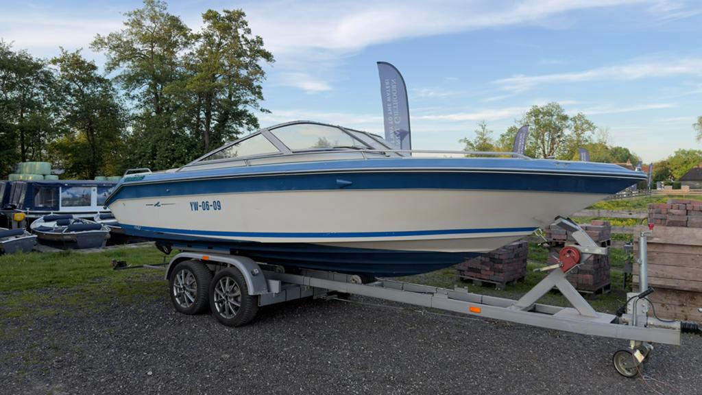 Sea Ray S21 V6 220PK | 80+ km/u | Onderhoud | Incl. trailer, Watersport en Boten, Speedboten, Ophalen, Zo goed als nieuw, Sea Ray