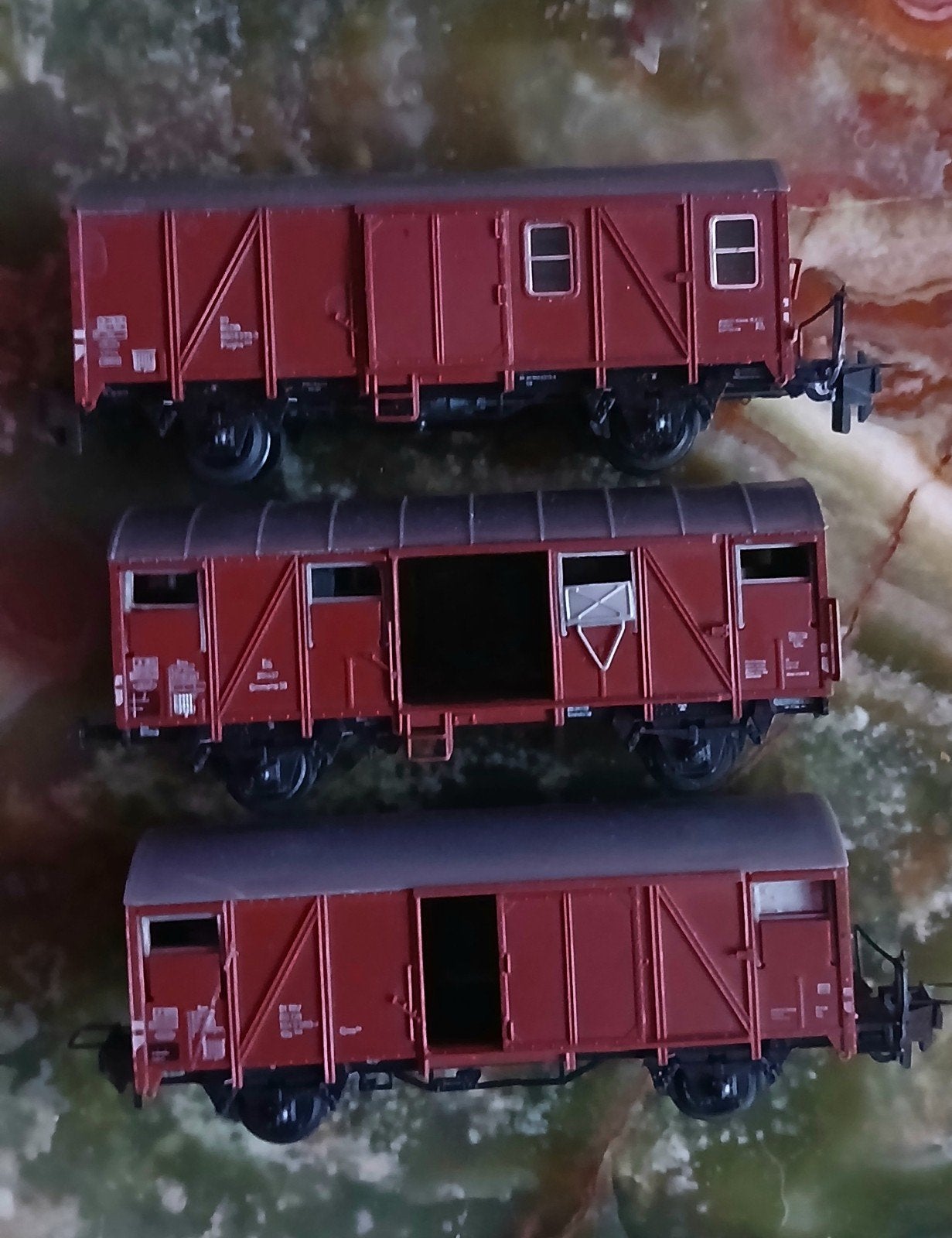 Trix Express vee vervoer transport wagens schaal 1/87 set v, Ophalen of Verzenden, Gebruikt, Wagon, Trix