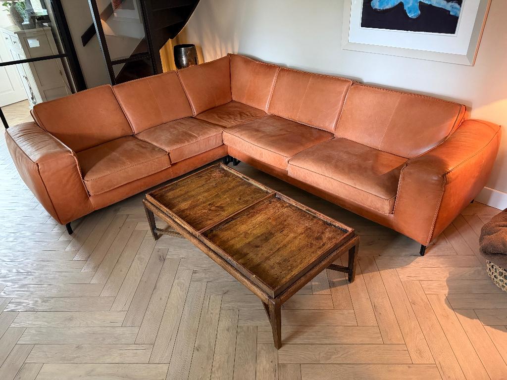 Hoekbank, Ophalen, 250 tot 300 cm, Gebruikt, Hoekbank