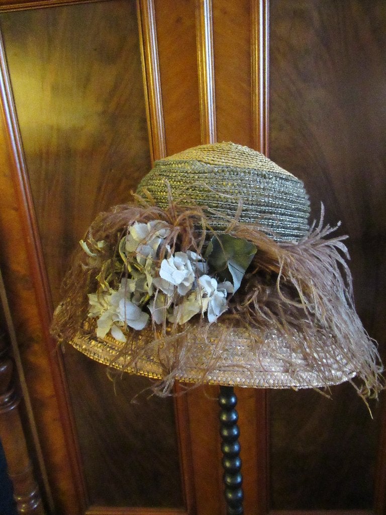 ANTIEK FLAPPER HOED  VERZENDEN MOGELIJK, Antiek en Kunst, Antiek | Kleding en Accessoires, Dames, Ophalen