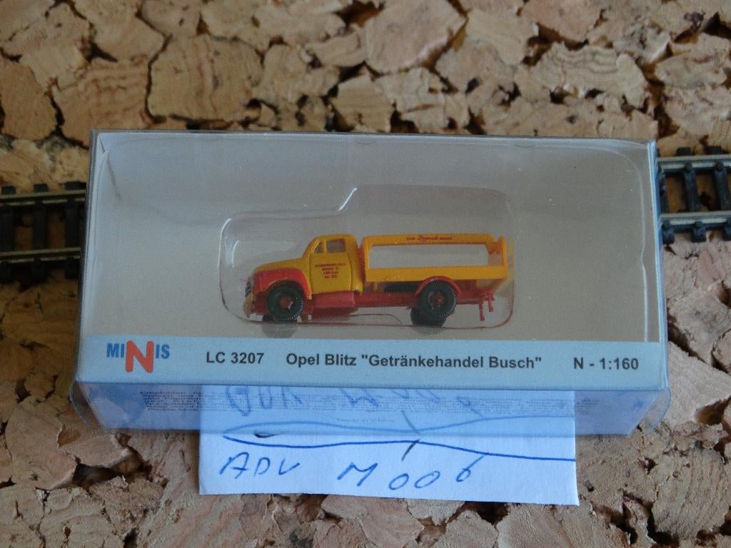 N-Spoor: set M006: MINIS LC 3207. OPEL BLITZ, OVP., Overige merken, Natuur, Gelijkstroom of Wisselstroom, Nieuw