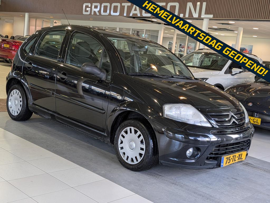Citroën C3 1.4i-16V Ambiance Airco, Stuurbekrachtiging, Auto's, Citroën, Voorwielaandrijving, 1160 kg, 4 cilinders, Zwart