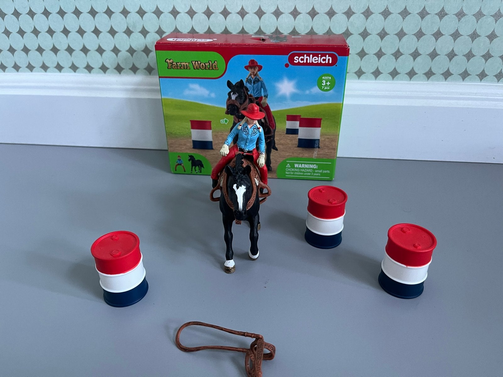 Schleich Farm World Paardenset 42576, Ophalen of Verzenden, Zo goed als nieuw, Jongen of Meisje