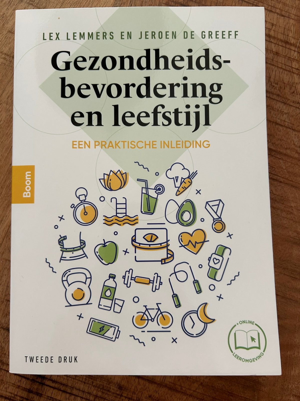 Lex Lemmers - Gezondheidsbevordering en leefstijl, Boeken, Lex Lemmers; Jeroen de Greeff, Ophalen of Verzenden, Zo goed als nieuw