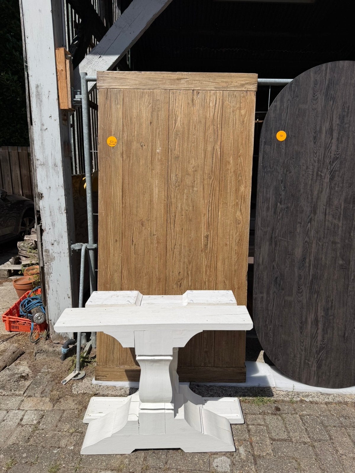 Partij Losse tafelbladen vanaf € 50, Huis en Inrichting, Tafels | Eettafels, Ophalen, Overige materialen, 100 tot 150 cm, Nieuw