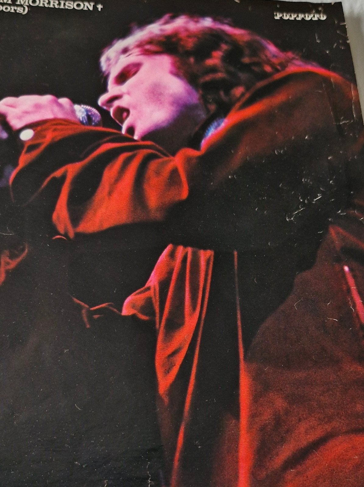 Jim Morrison:- Artikel en poster, Ophalen of Verzenden, Gelezen, Muziek, Film of Tv