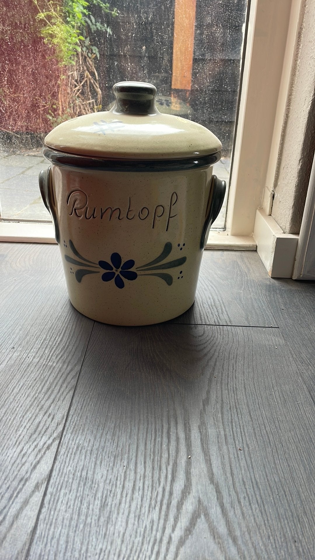 Rumtopf groot, Ophalen