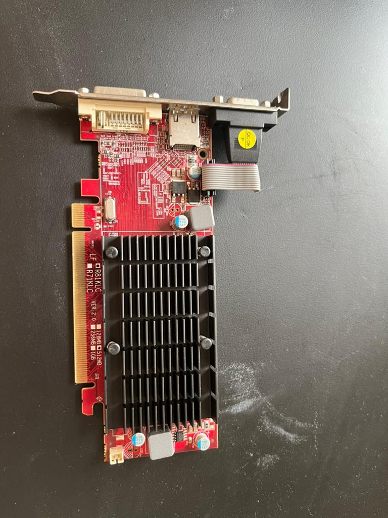ATI Radeon HD5450 – 512MB – stille videokaart, Computers en Software, Videokaarten, Ophalen, DVI