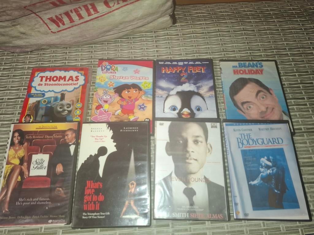 Diverse DVD collectie: kinderfilms en klassiekers, Vanaf 12 jaar, Ophalen, Gebruikt