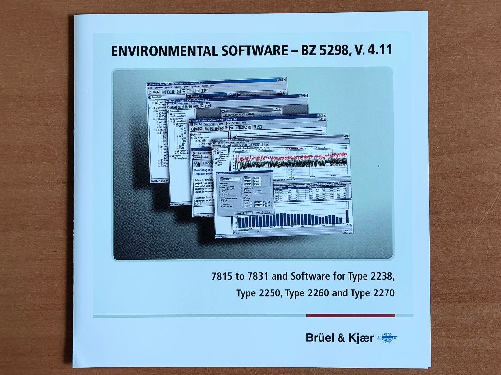 Bruel & Kjaer 2011 akoestische software BZ 5298, Versie 4.11, Doe-het-zelf en Verbouw, Meetapparatuur, Ophalen, Nieuw, Geluid