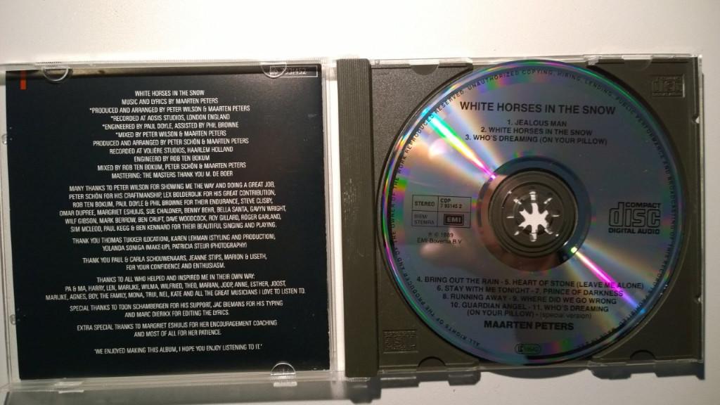 Maarten Peters - White Horses In The Snow, Ophalen of Verzenden, Zo goed als nieuw