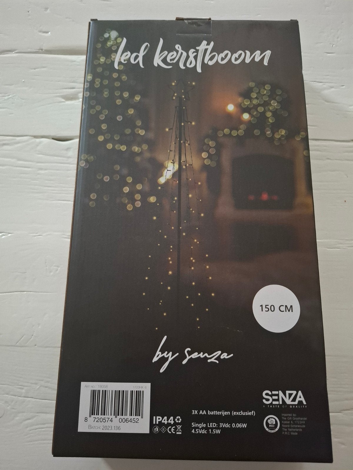Senza LED Kerstboom / Lichtboom - 150 cm - IP44 Spatwaterd., Diversen, Ophalen of Verzenden, Nieuw