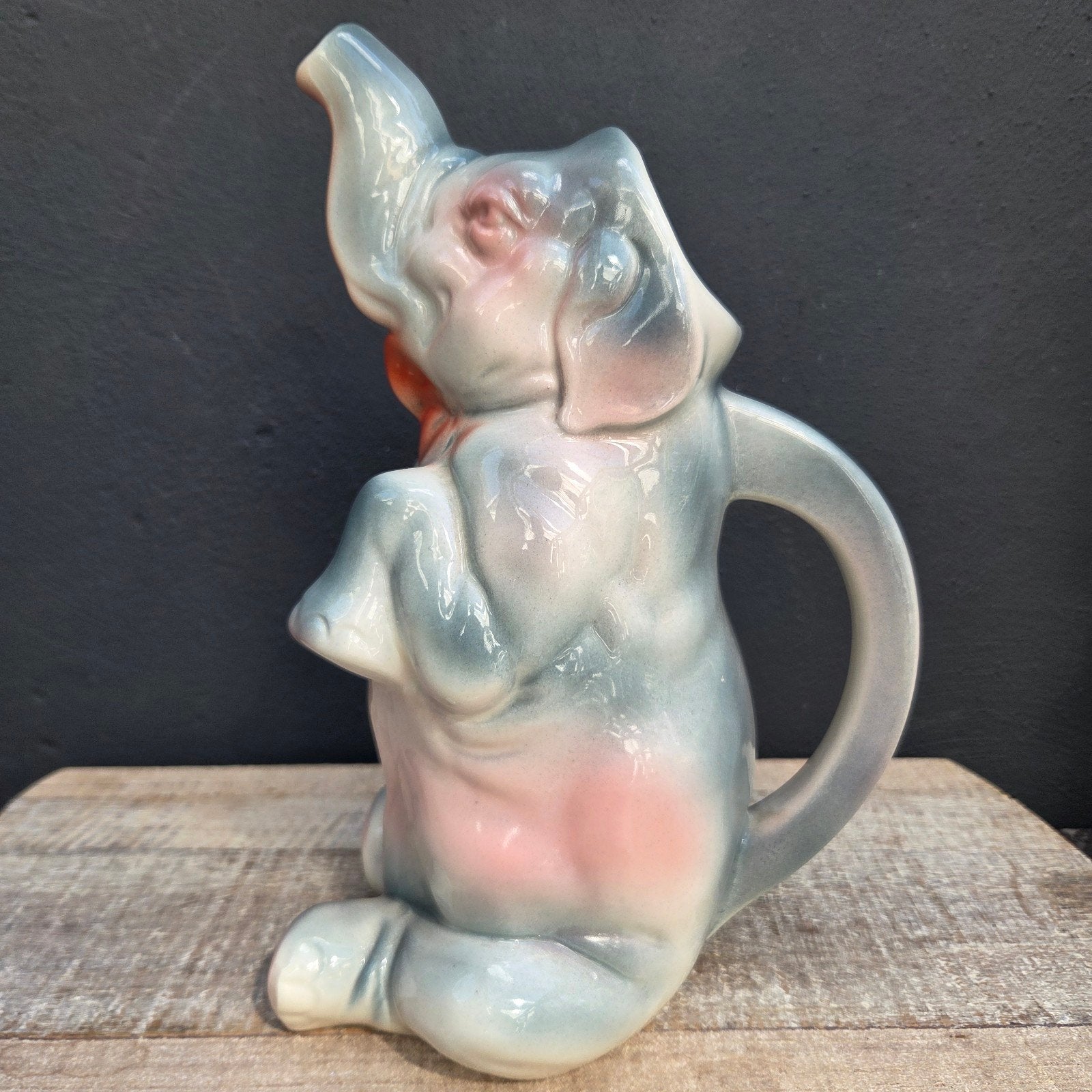 Barbotine aardewerk waterkan olifant - St Clement, Ophalen of Verzenden