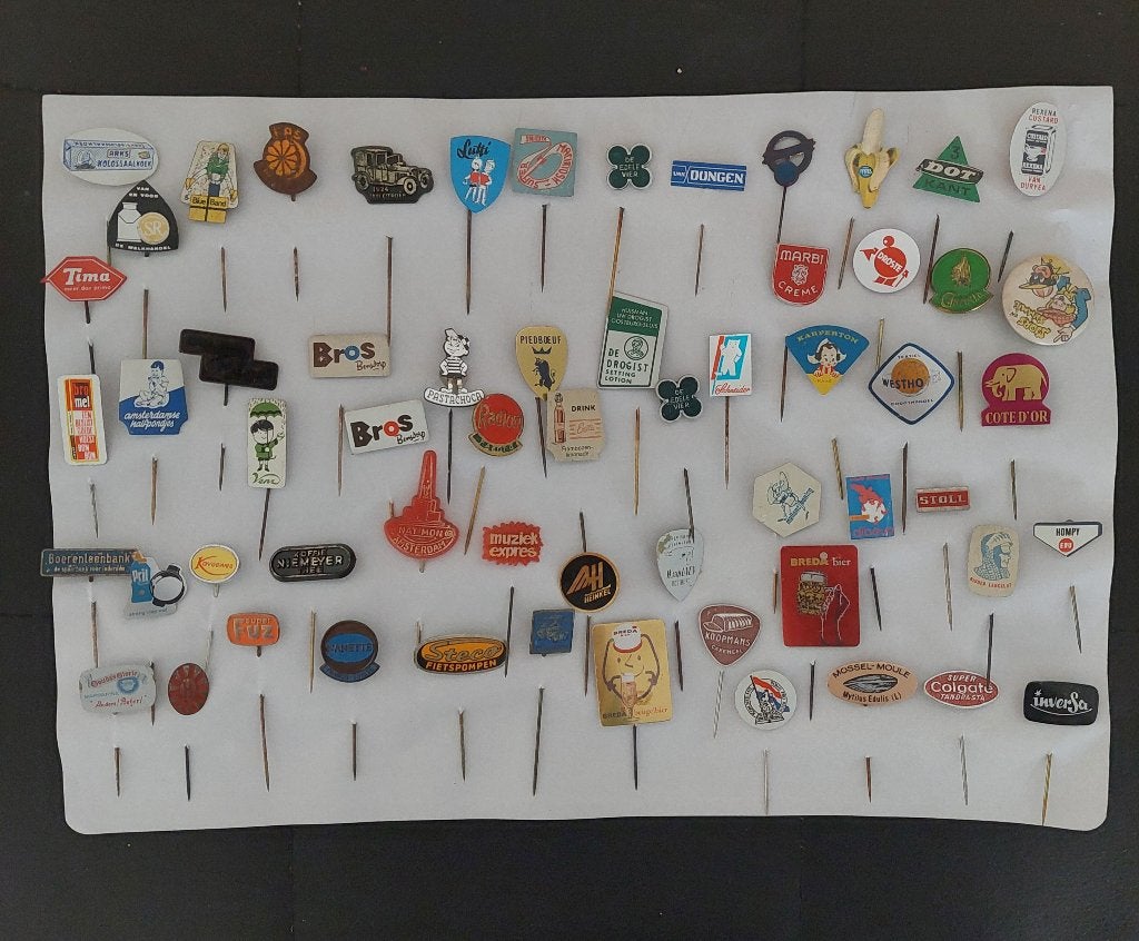 Vintage speldjes. 173 stuks., Ophalen of Verzenden, Gebruikt