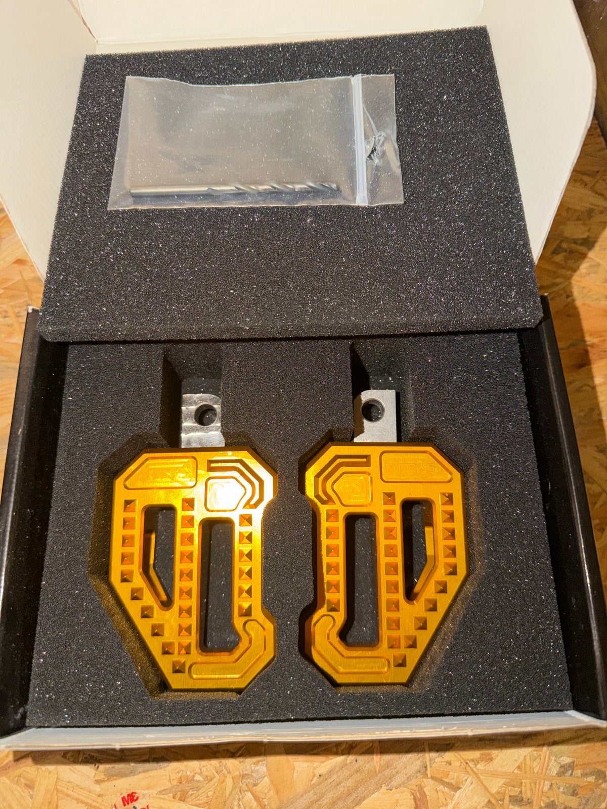 BMX Pegs Goud Geanodiseerd - Nieuw in Doos, Ophalen of Verzenden, Nieuw, Voetsteunen