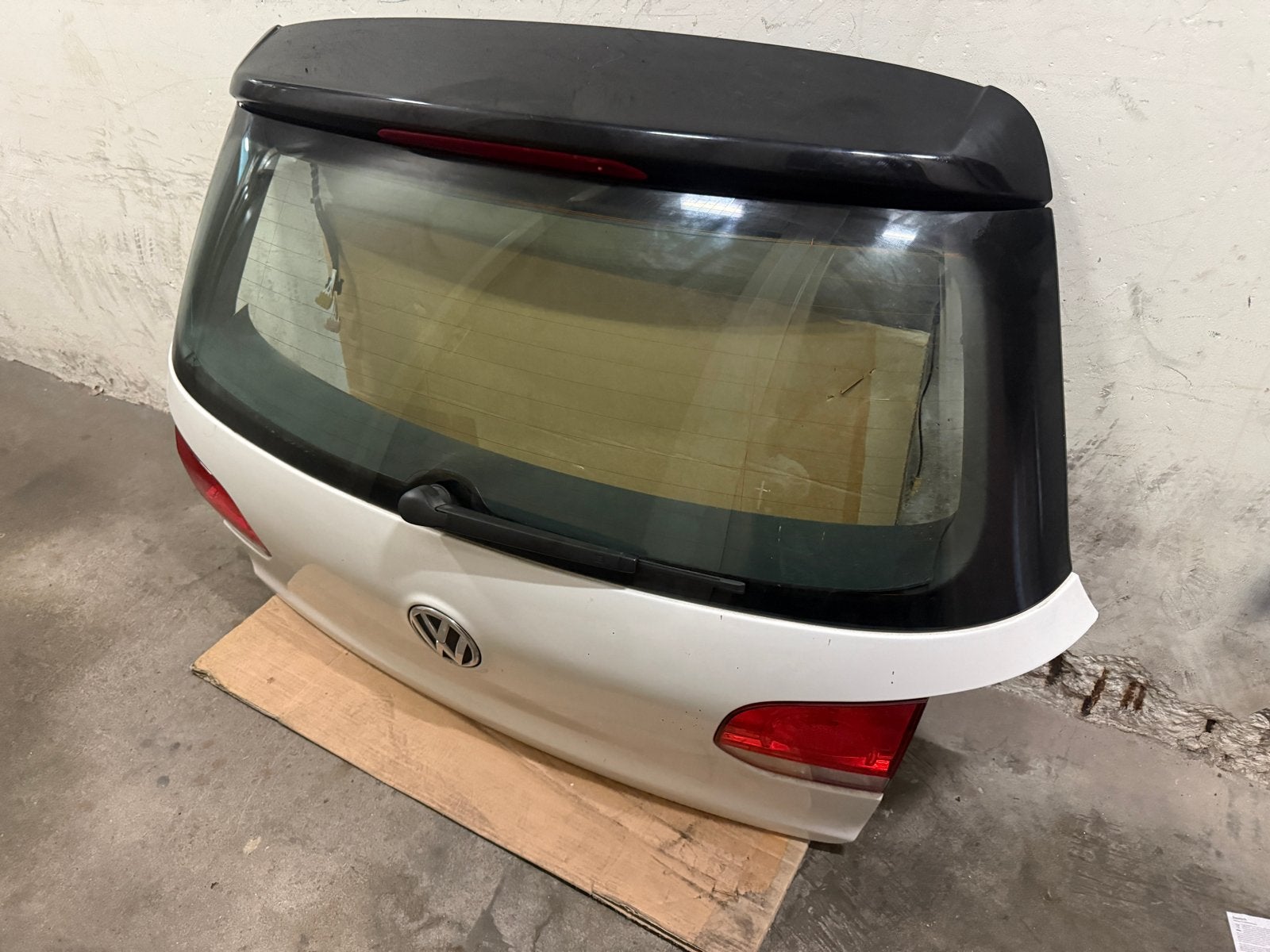 Volkswagen Golf 6 Achterklep Wit - Gebruikt, Ophalen, Gebruikt, Achterklep, Volkswagen