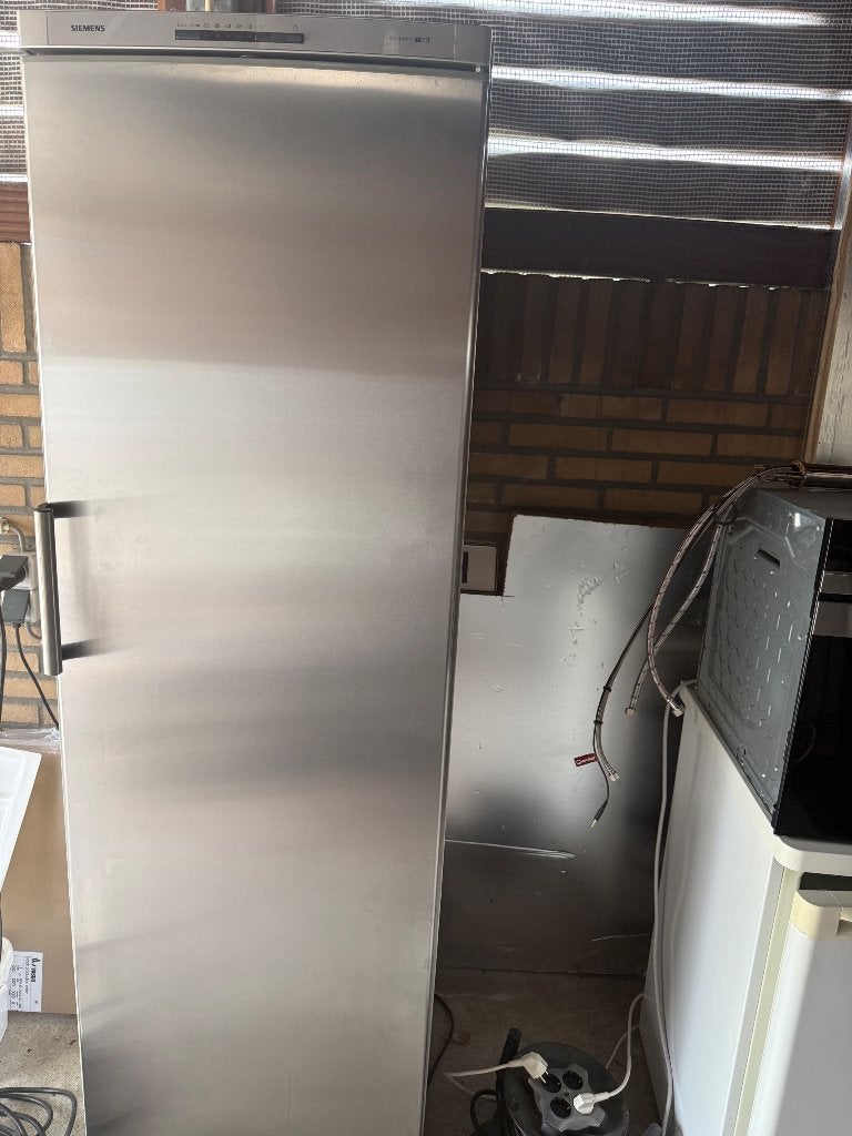 Diepvriezer vrijstaand rvs 259 liter, Ophalen, Overige materialen, Overige merken, Overige typen