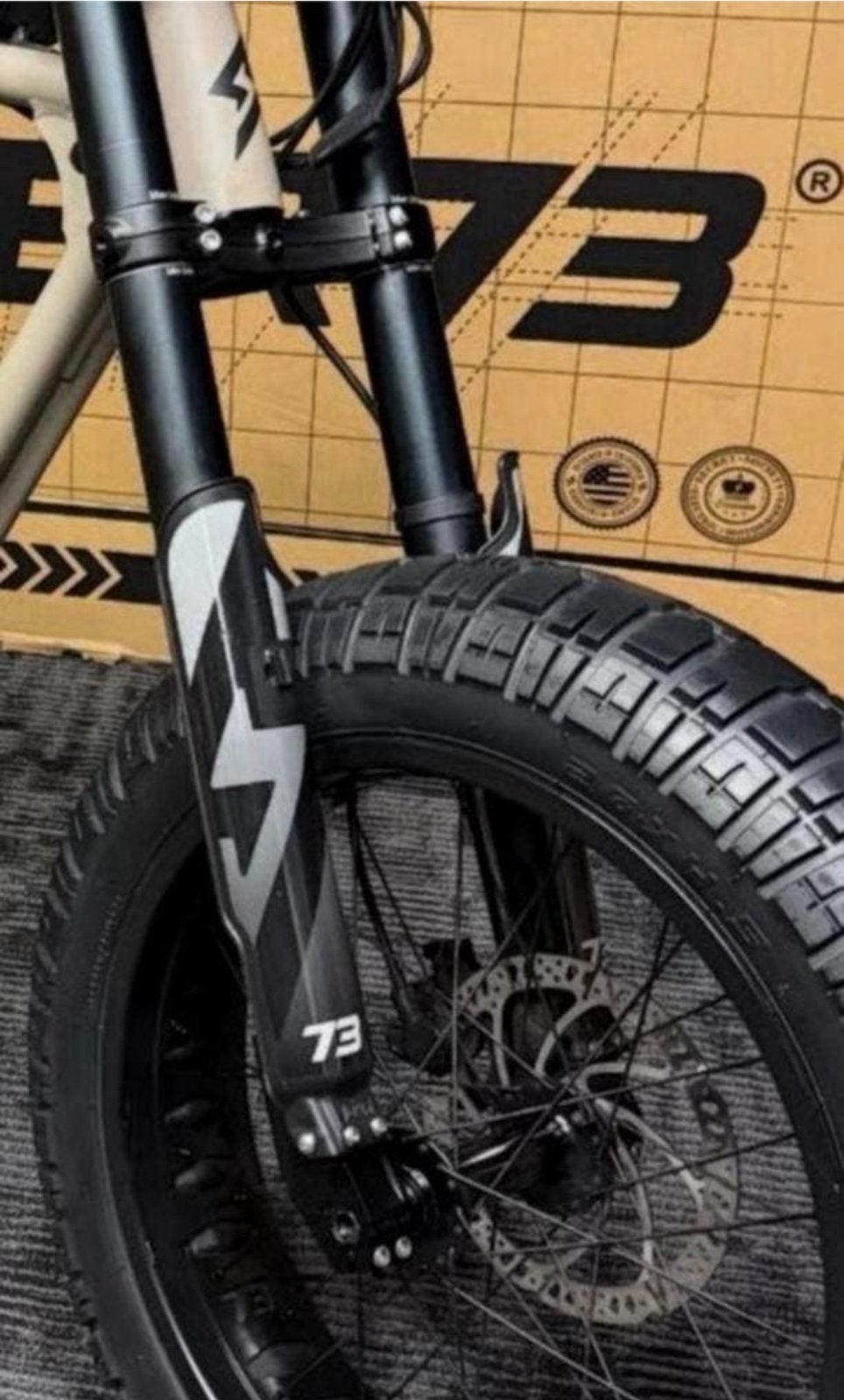 DNM Fork Cover for SUPER73, Motoren, Ophalen of Verzenden