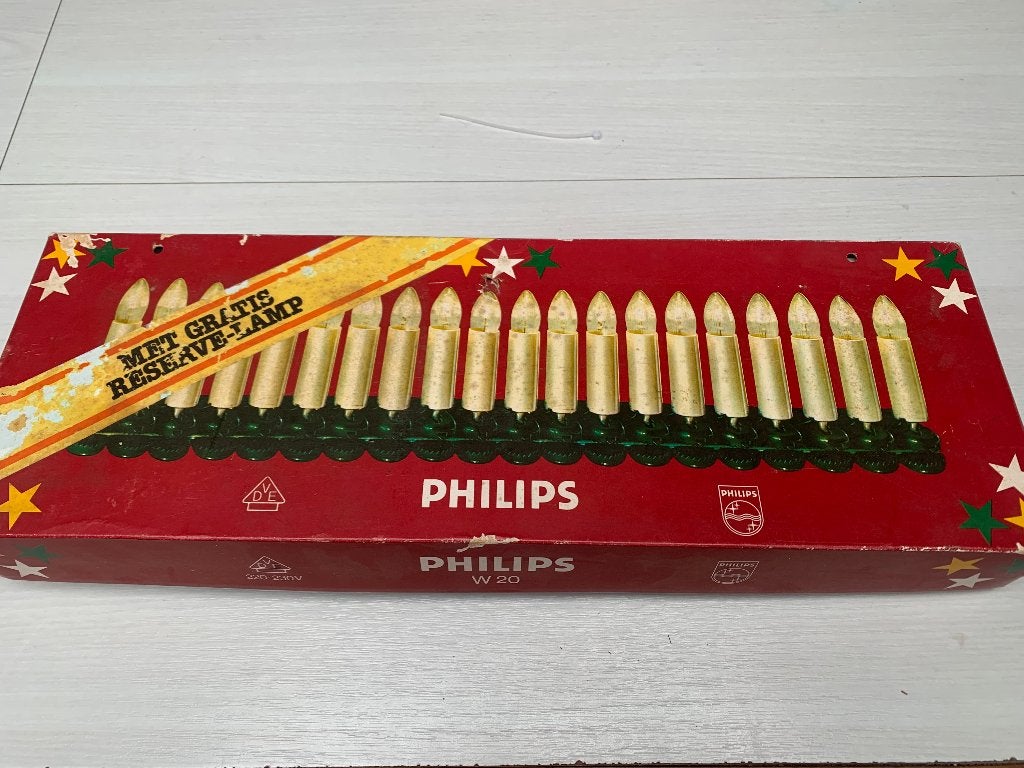 Kerstlampjes 20 stuks philips in doos, Diversen, Ophalen, Zo goed als nieuw