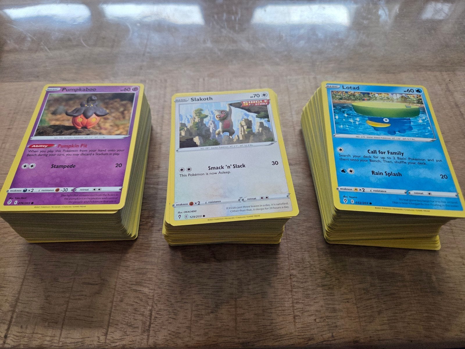 Ruim 300 bulk kaarten Pokémon Evolving Skies, Ophalen of Verzenden, Zo goed als nieuw, Meerdere kaarten
