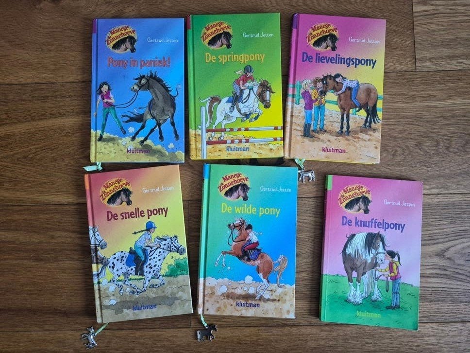 Manege de Zonnehoeve - 6 boeken van Gertrud Jetten, Ophalen of Verzenden, Zo goed als nieuw, Gertrud Jetten
