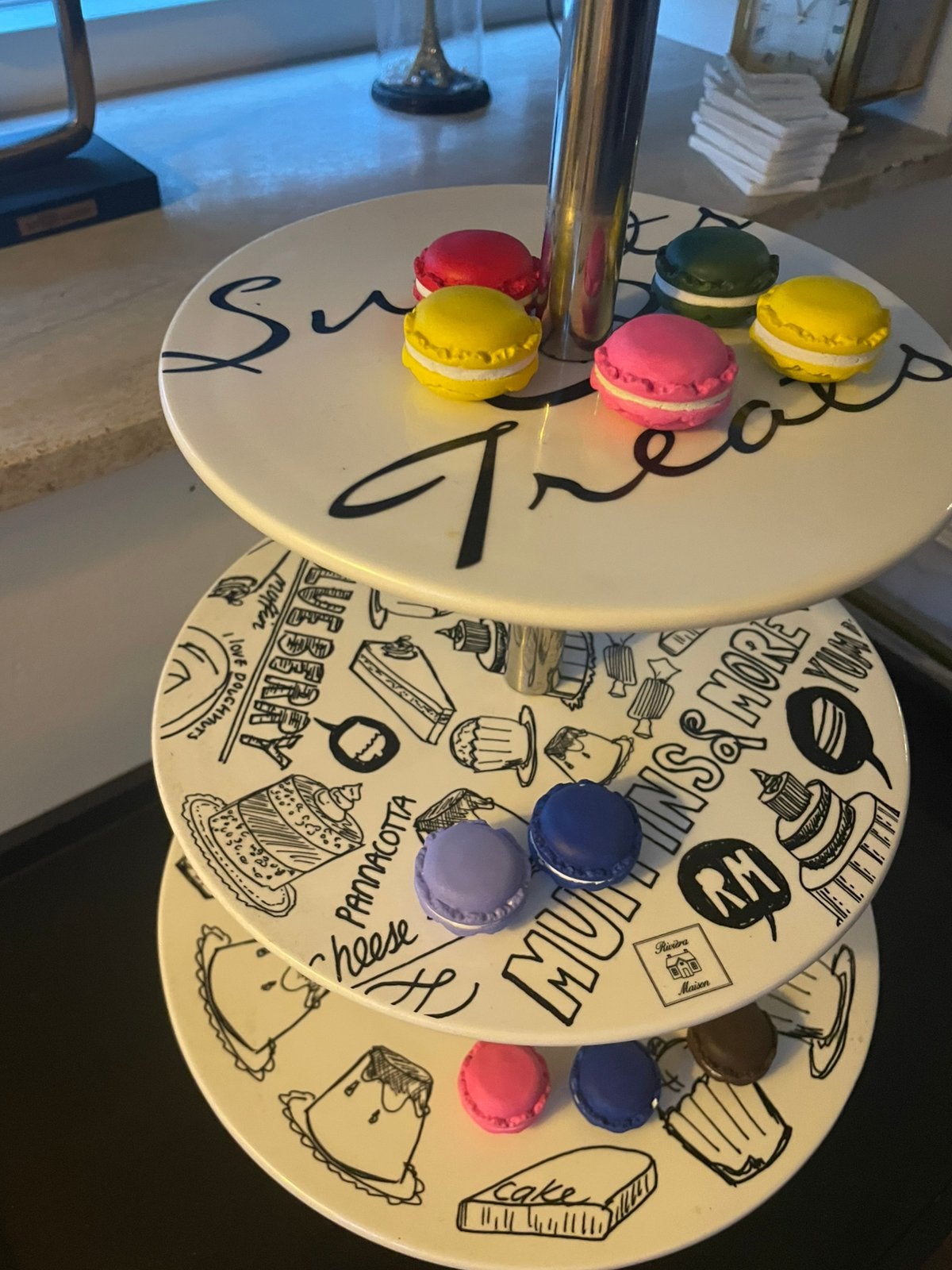 Riviera maison etagere serie “-Sweets”, Huis en Inrichting, Ophalen, Zo goed als nieuw