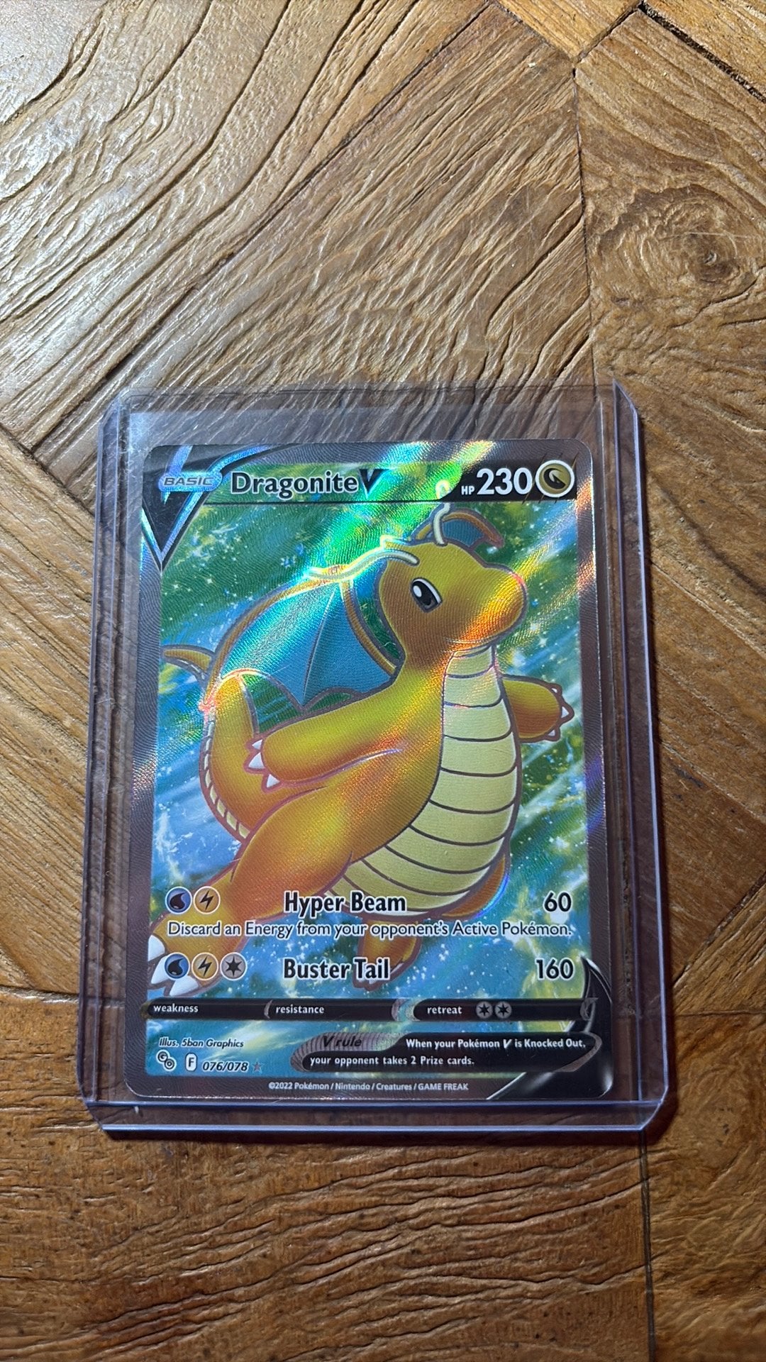dragonite pgo076, Ophalen of Verzenden, Zo goed als nieuw