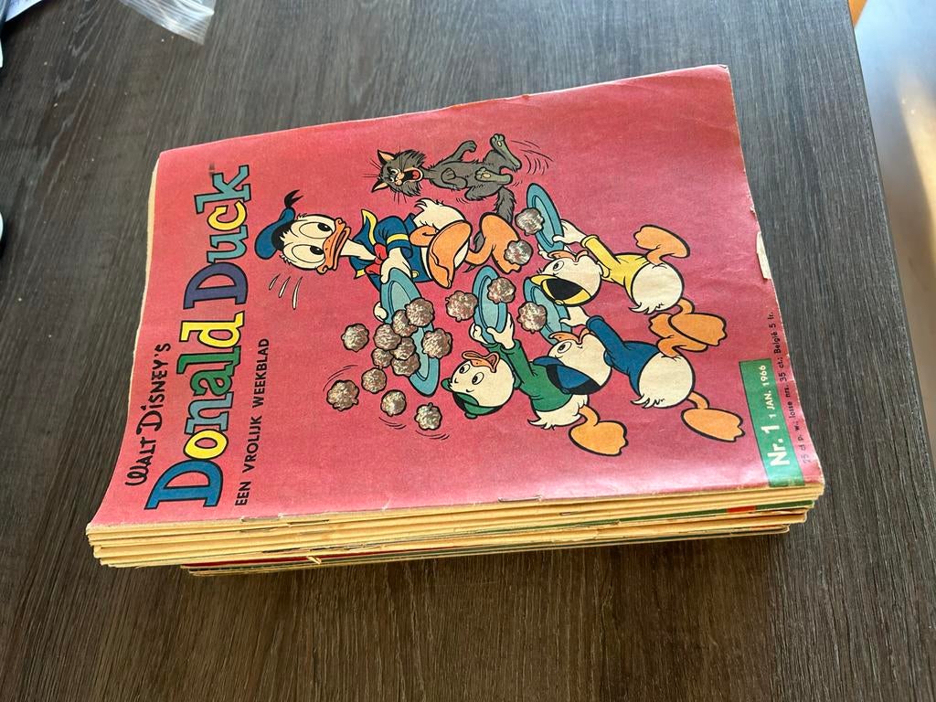Donald Duck 1966 compleet, Boeken, Stripboeken, Complete serie of reeks, Ophalen of Verzenden, Gelezen