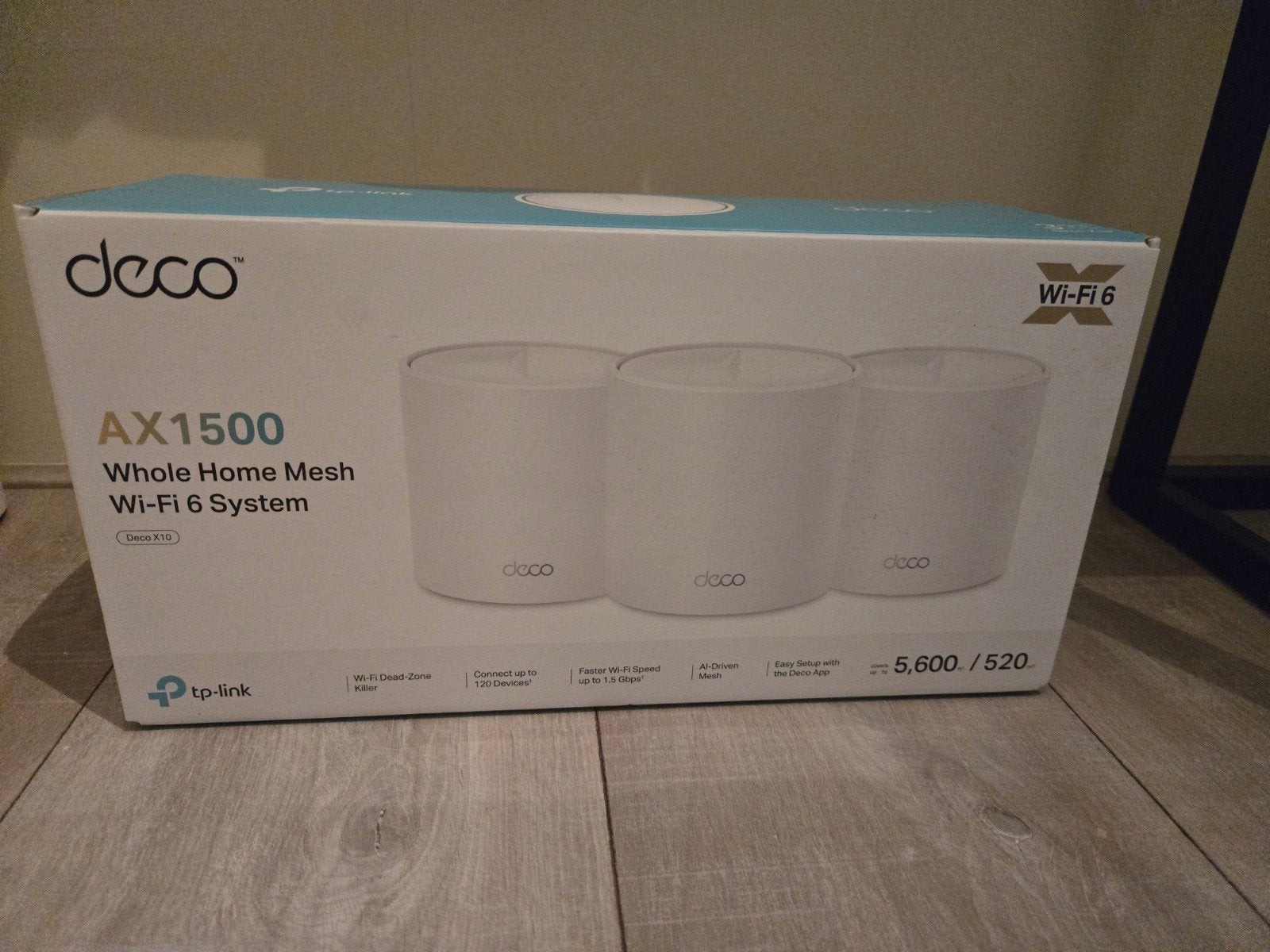 TP-Link Deco AX1500 Whole Home Mesh Wi-Fi 6 Systeem, Ophalen of Verzenden, Zo goed als nieuw, Router, TP-Link
