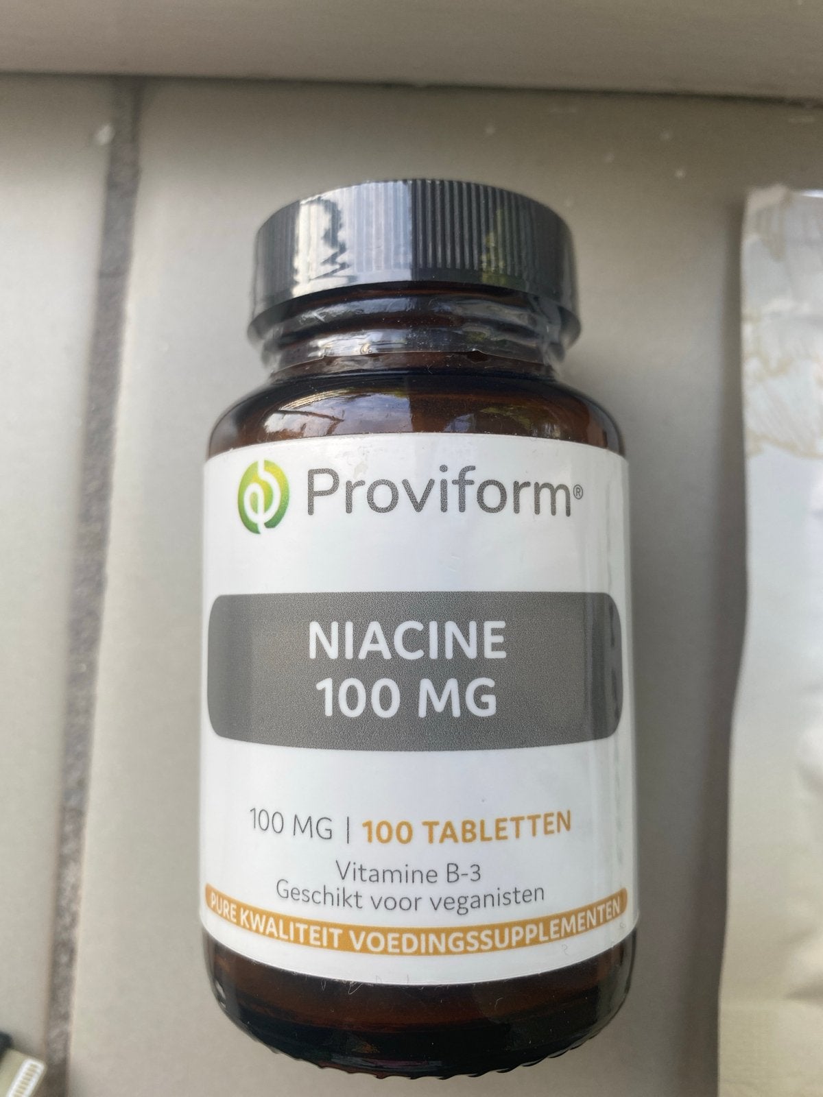 Proviform Niacine 100 MG - Vitamine B-3 (100 tabletten), Ophalen of Verzenden, Nieuw, Poeder of Drank