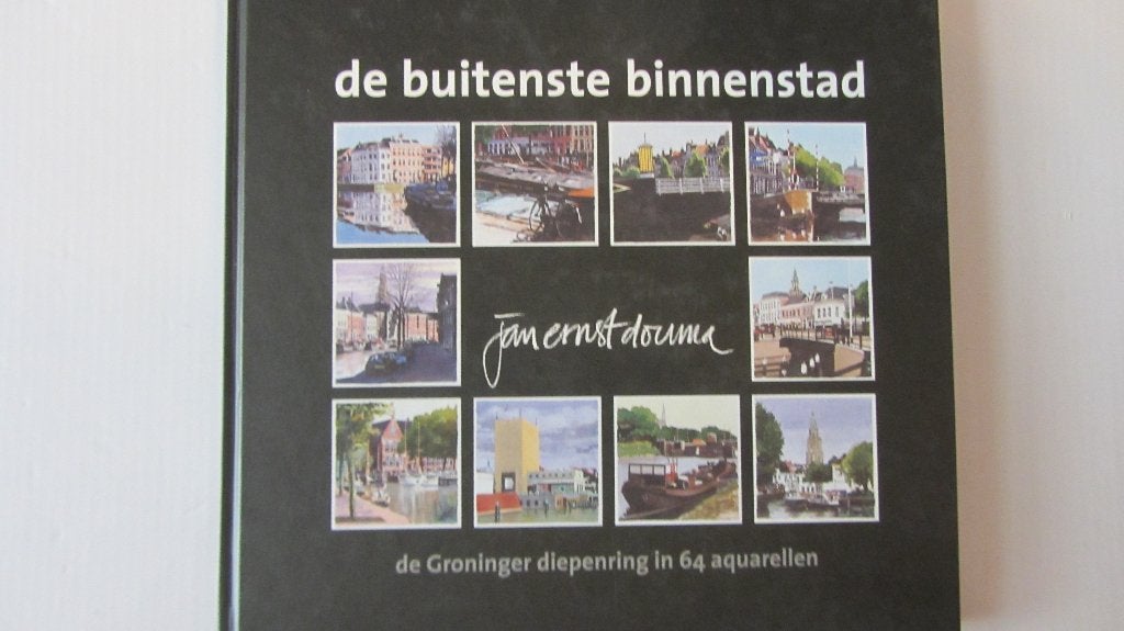 Groningen - Jan Ernst Douma  aquarellen, Ophalen of Verzenden, Gelezen