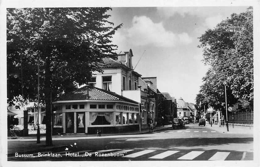 300-260-003 Bussum Brinklaan Hotel de Rozenboom, Verzenden, Voor 1920, Noord-Holland