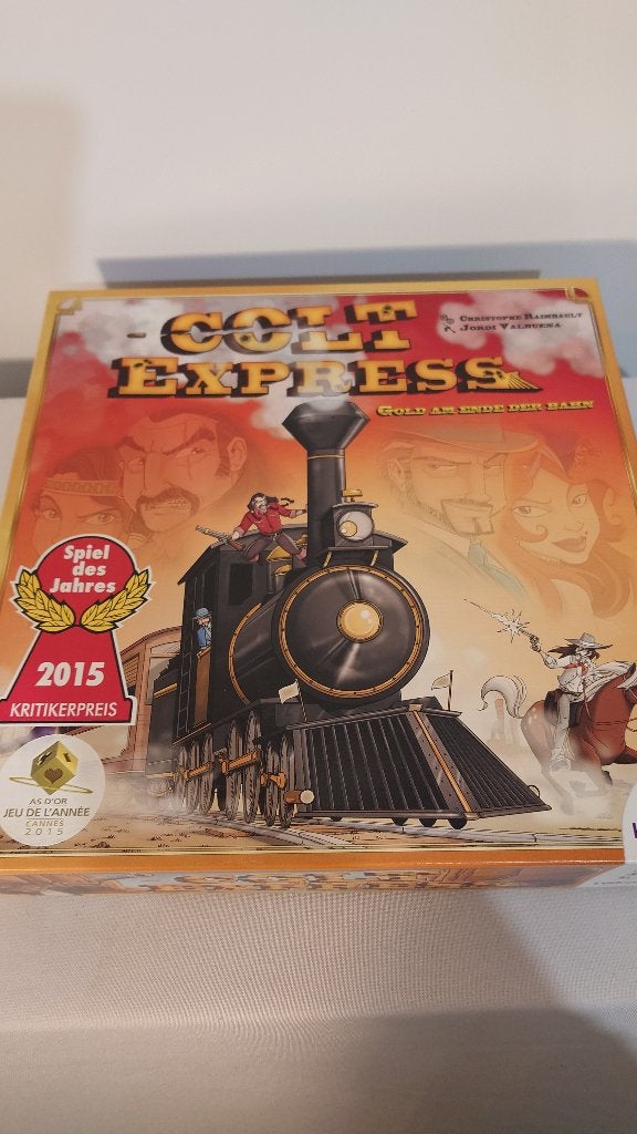 Colt Express Bordspel - Winnaar Spiel des Jahres 2015, Drie of vier spelers, Ophalen of Verzenden, Zo goed als nieuw, Asmodee