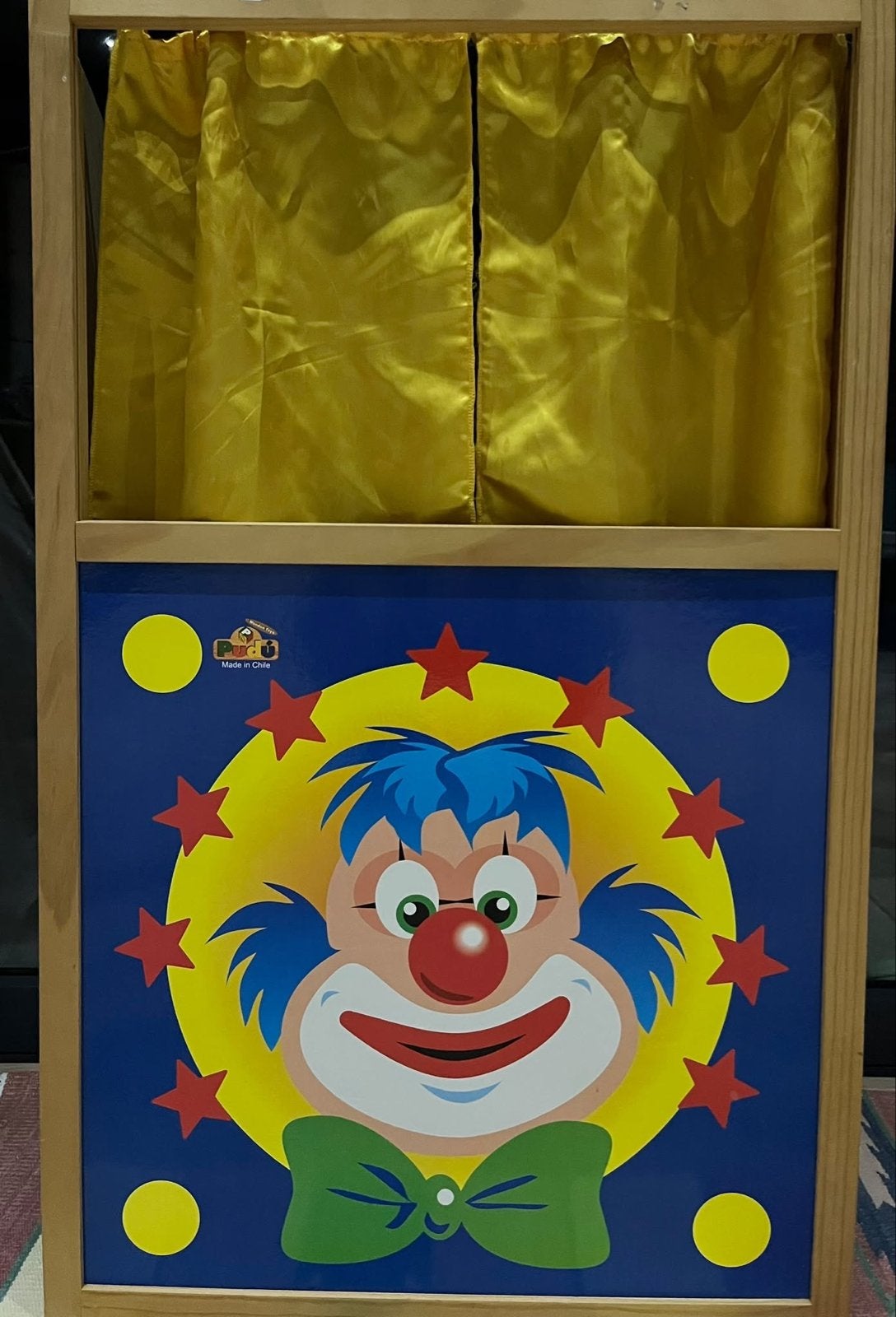 Leuke Poppenkast met Clown Design, Ophalen, Gebruikt, Jongen of Meisje