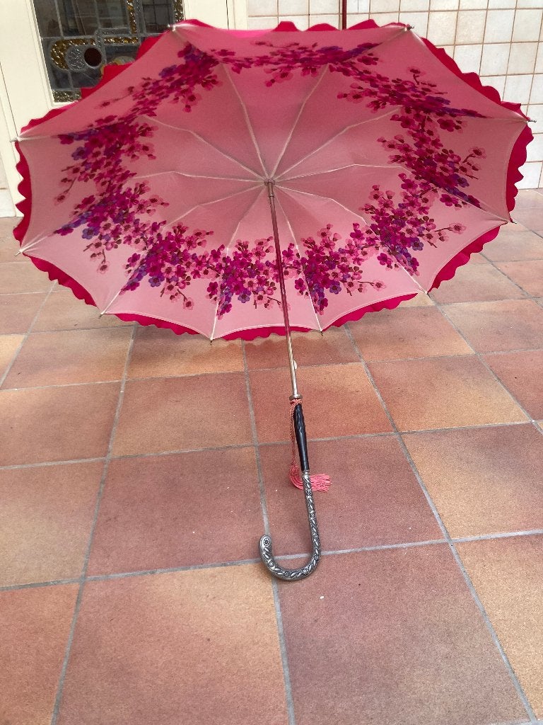 fuchsia roze Italiaanse dames il Marchesato parasolletje, Ophalen of Verzenden, Zo goed als nieuw, Roze