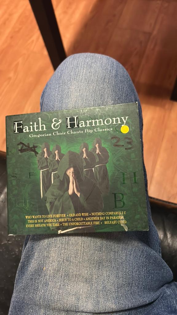 Faith & Harmony - Gregorian Choir Chants Pop Classics CD, Ophalen of Verzenden, 2000 - 2009, Gebruikt